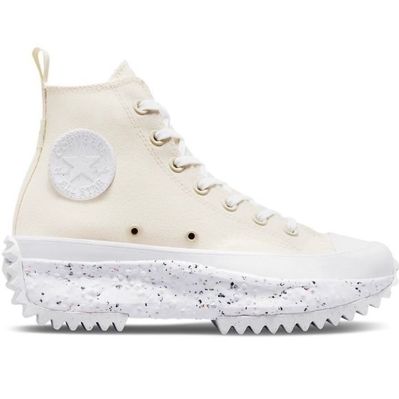 NWT Converse Men’s Run Star Hike Hi Platform Crater Egret Cream Platform Shoes